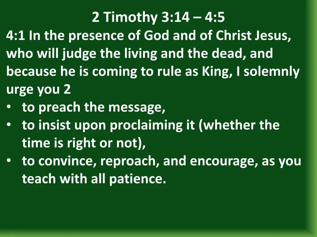 2 timothy 3 14 4 5 2