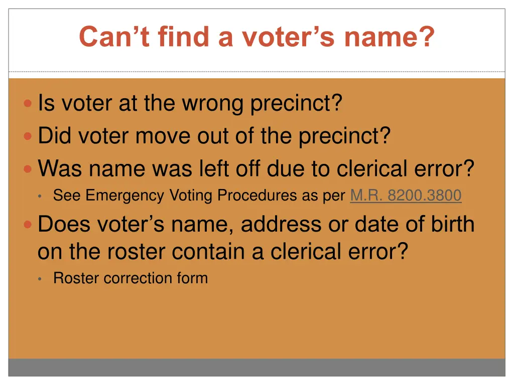 can t find a voter s name