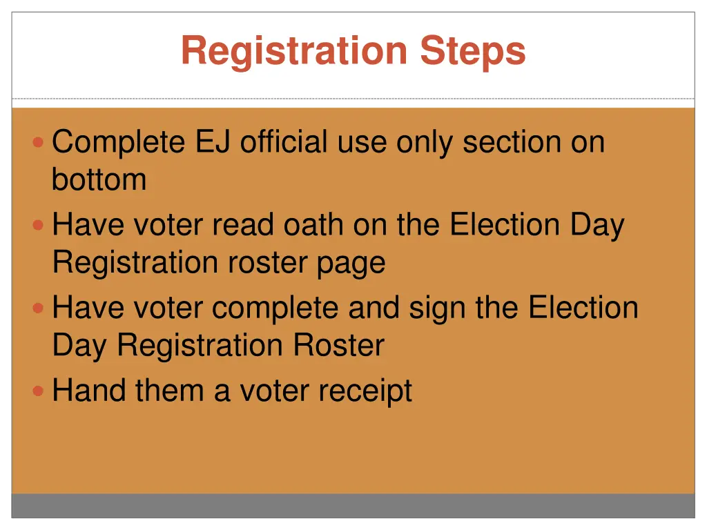 registration steps 1