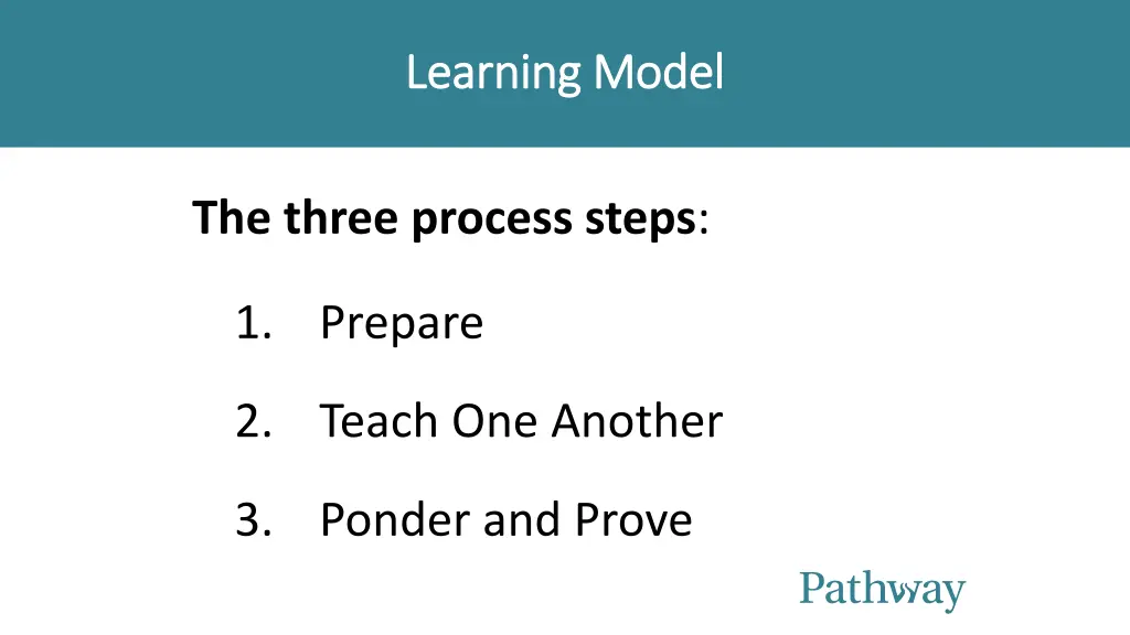 learning model learning model