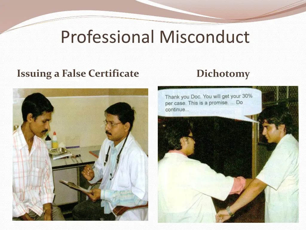 professional misconduct 1