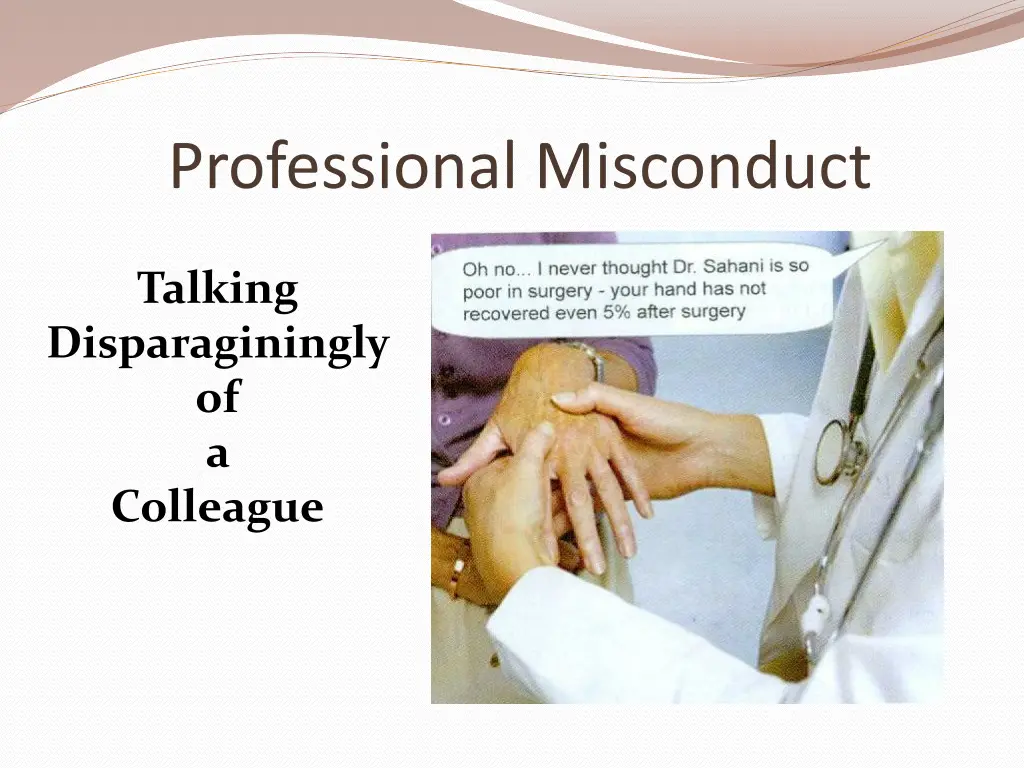 professional misconduct 2