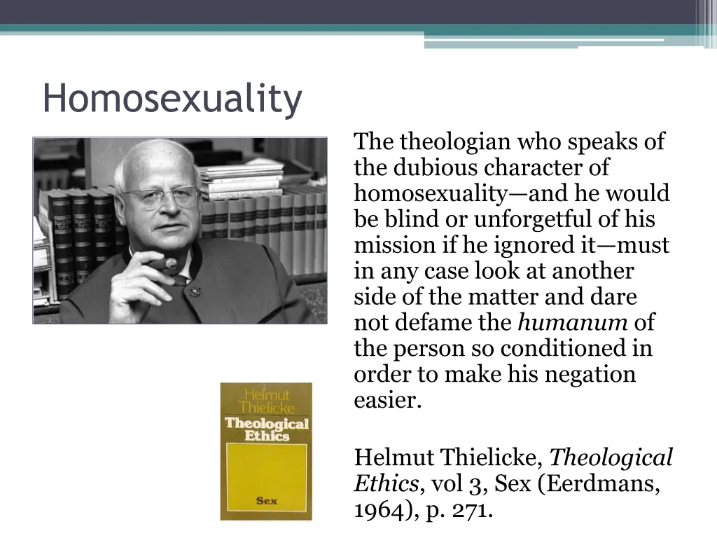 homosexuality