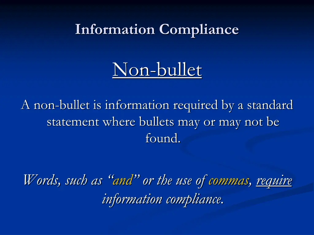 information compliance 4