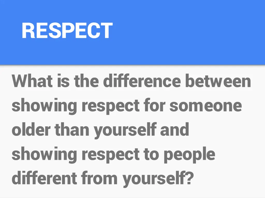 respect 2