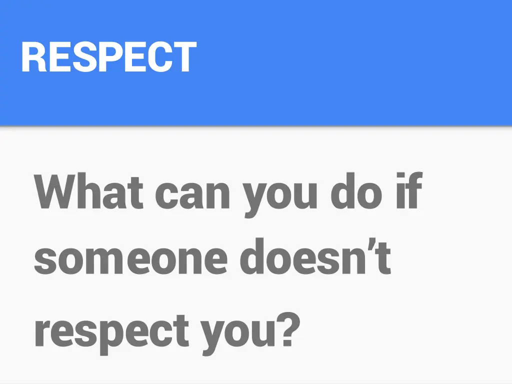 respect 3