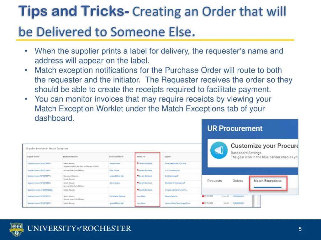 tips and tricks creating an order that will 3