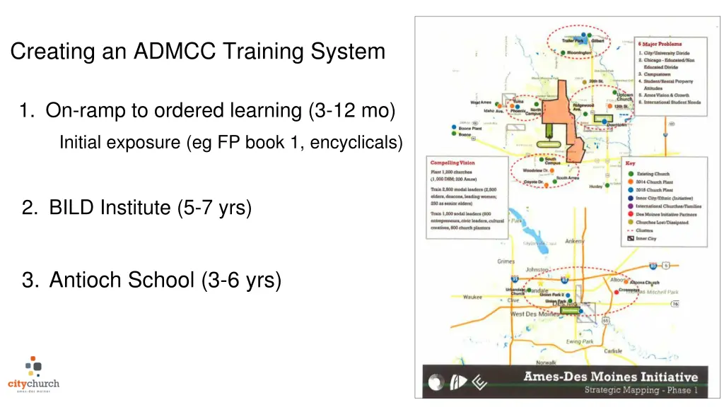 creating an admcc training system 1