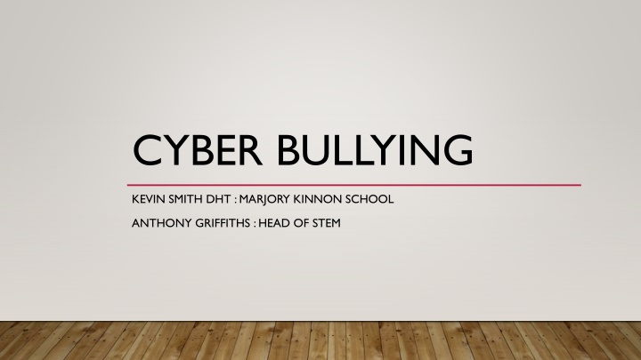 cyber bullying