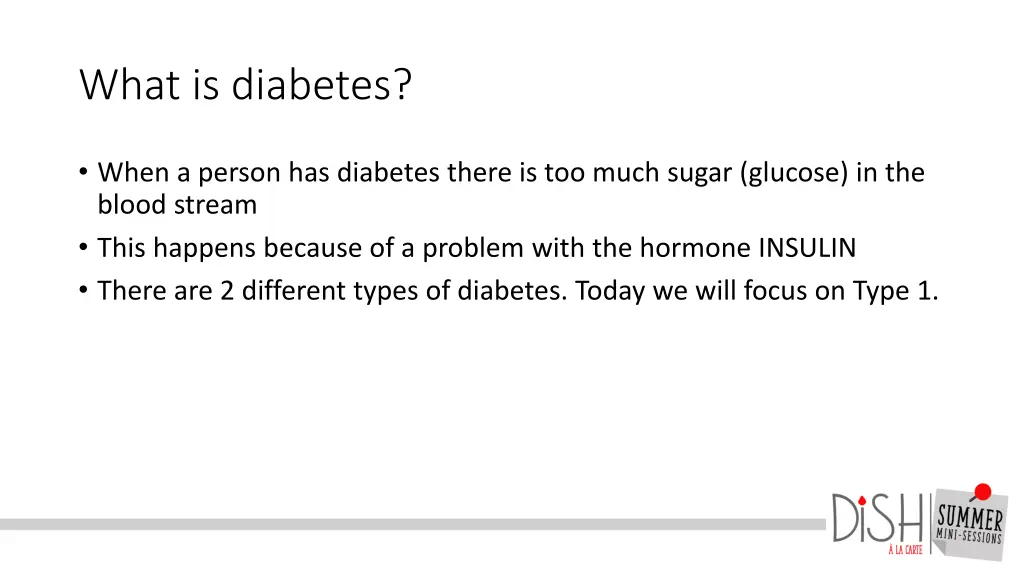 what is diabetes