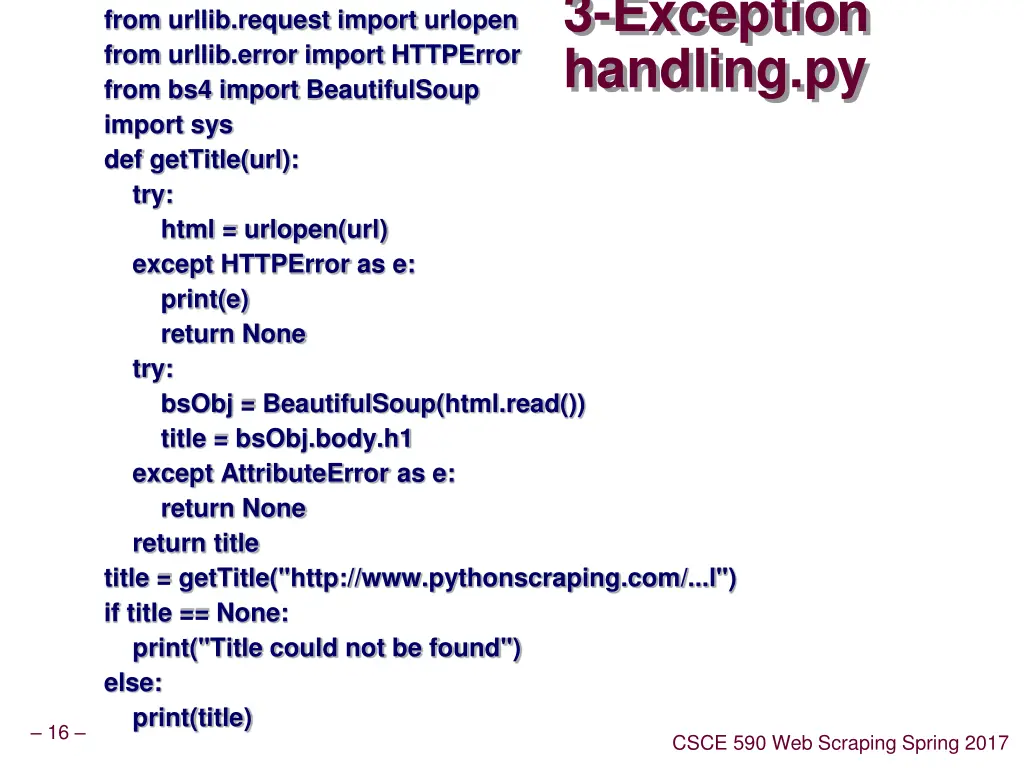 3 exception handling py