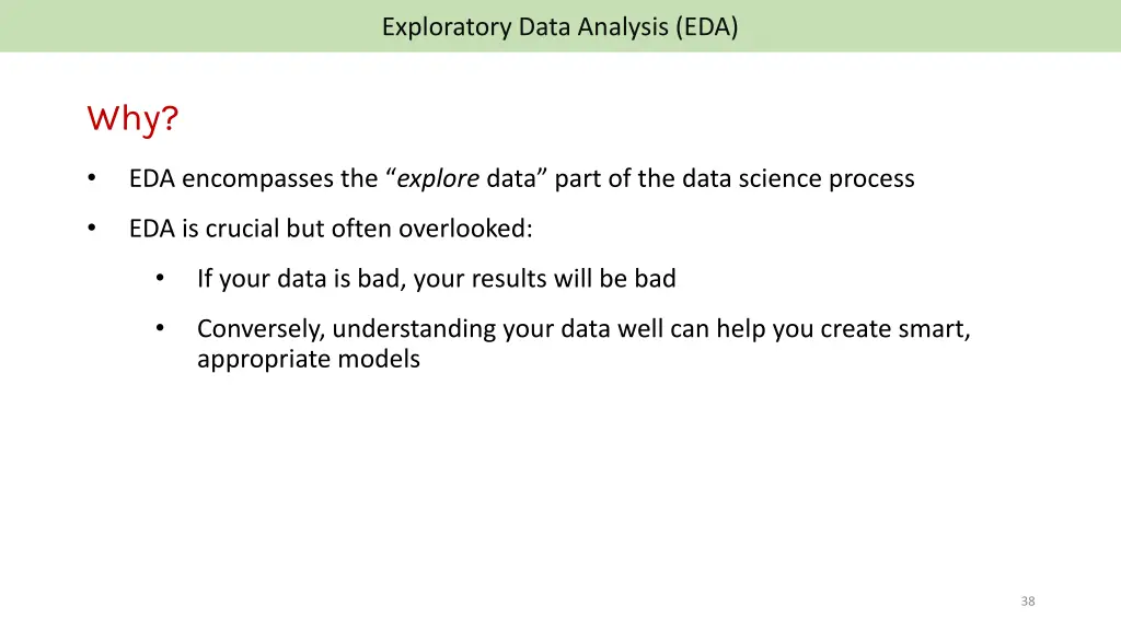 exploratory data analysis eda