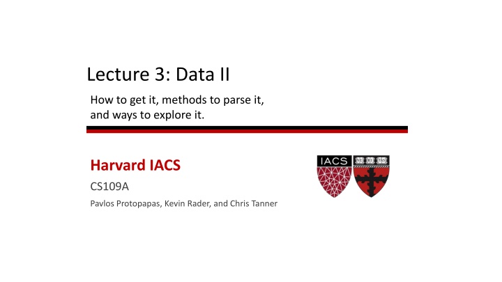 lecture 3 data ii