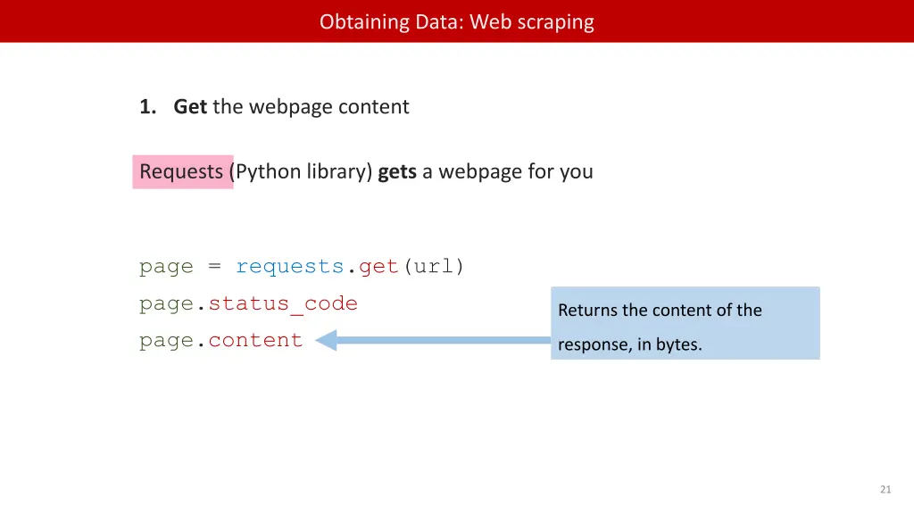 obtaining data web scraping 10