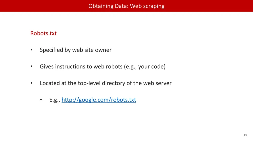 obtaining data web scraping 3