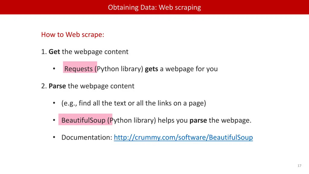 obtaining data web scraping 7