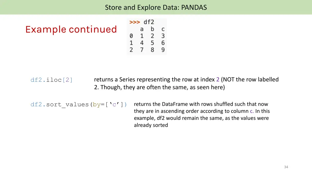 store and explore data pandas 5