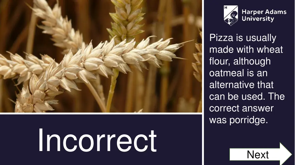 pizza is usually made with wheat flour although