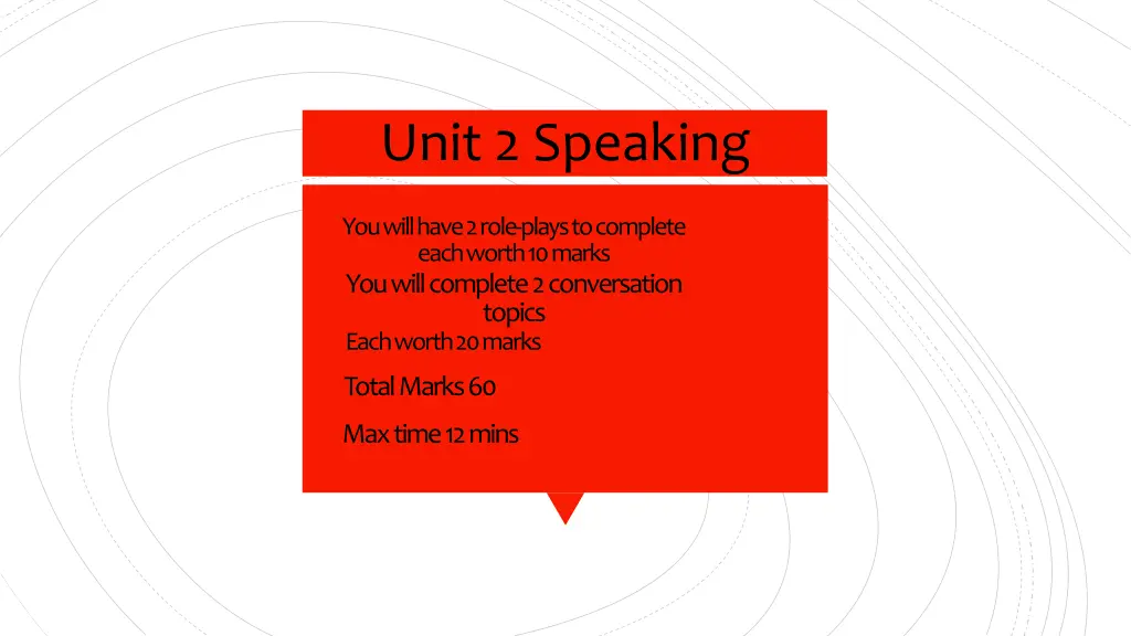 unit 2 speaking