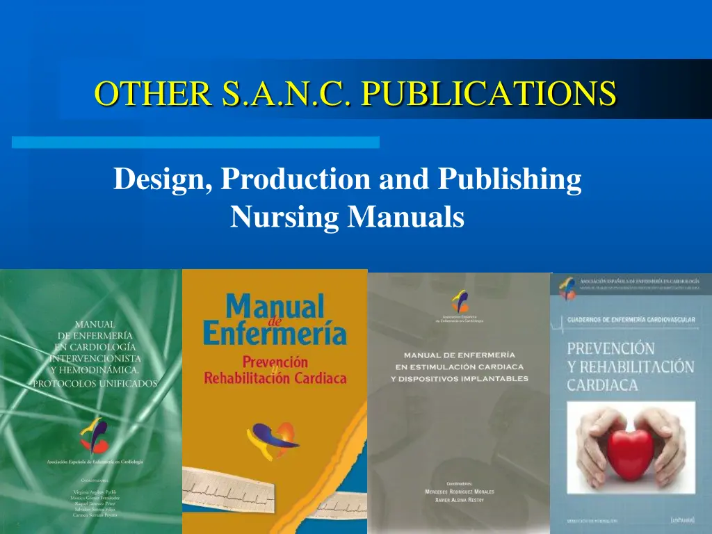 other s a n c publications