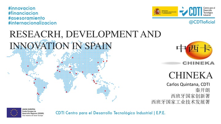 reseacrh development and innovation in spain