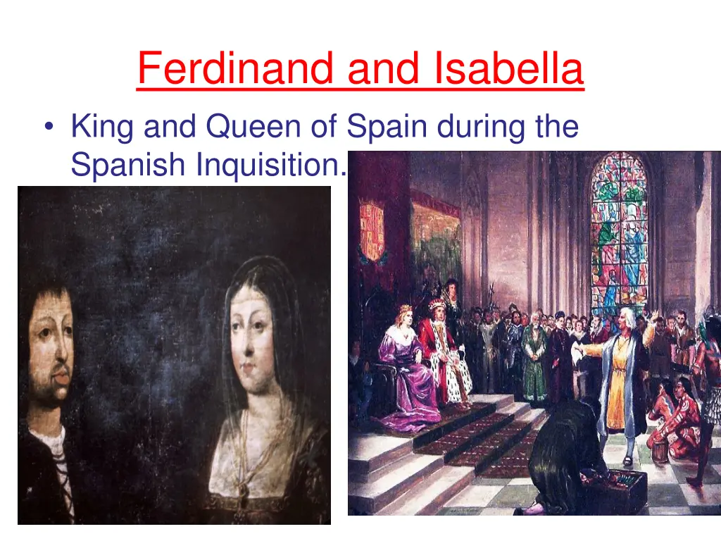 ferdinand and isabella king and queen of spain