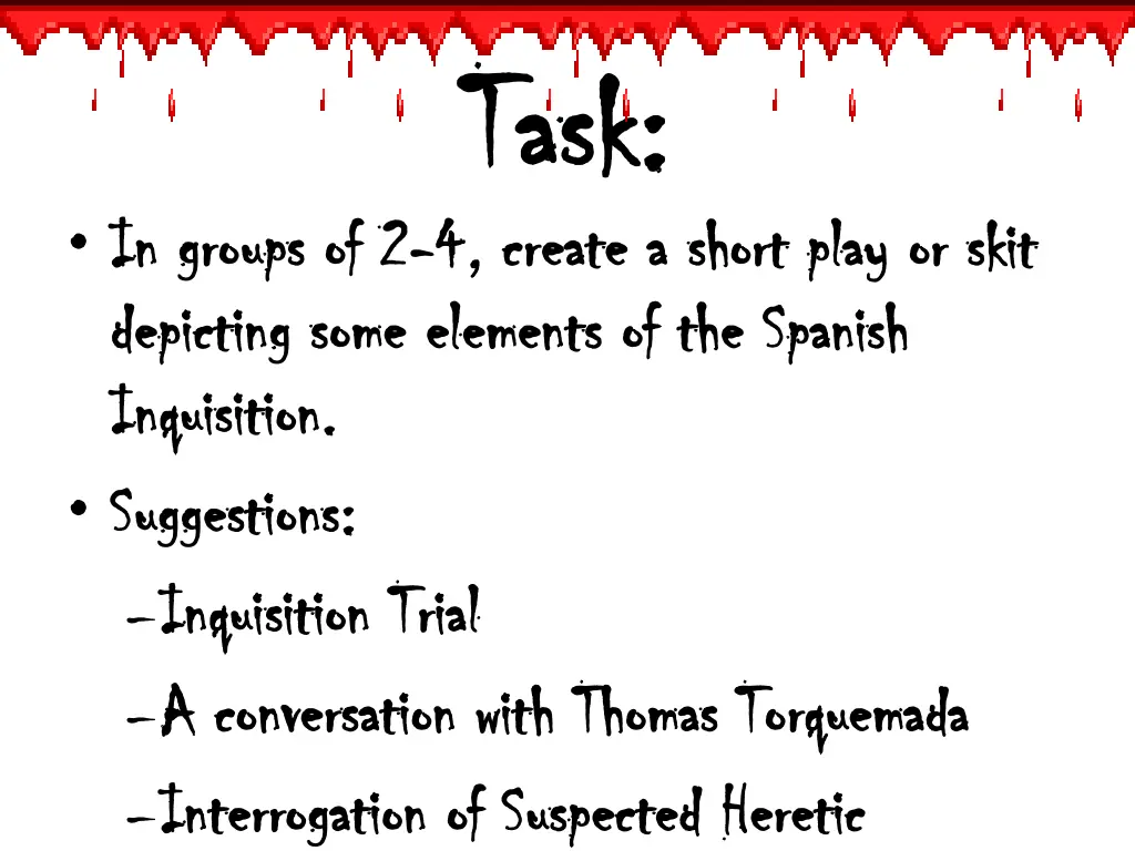 task task 4 create a short play or skit