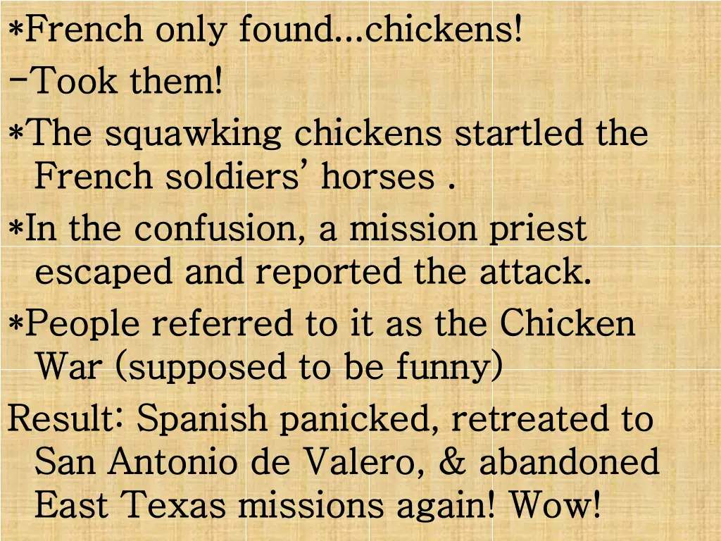 french only found chickens french only found