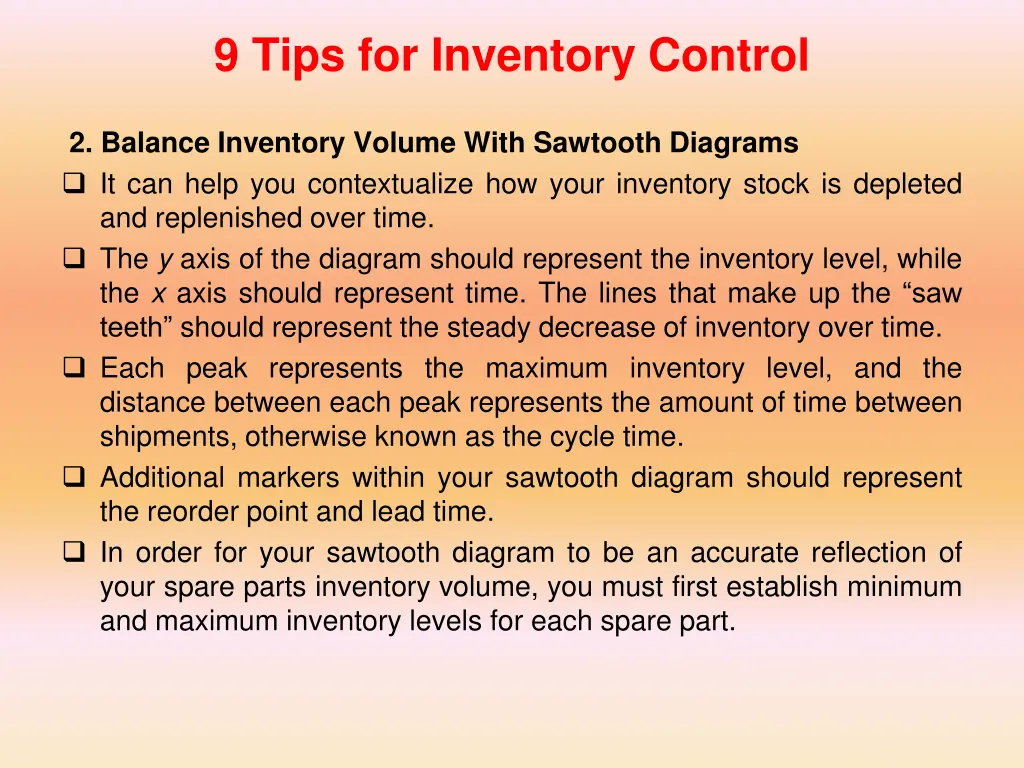 9 tips for inventory control 1