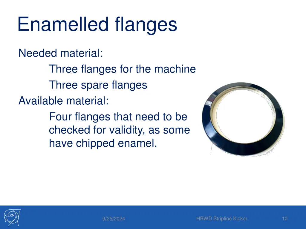 enamelled flanges