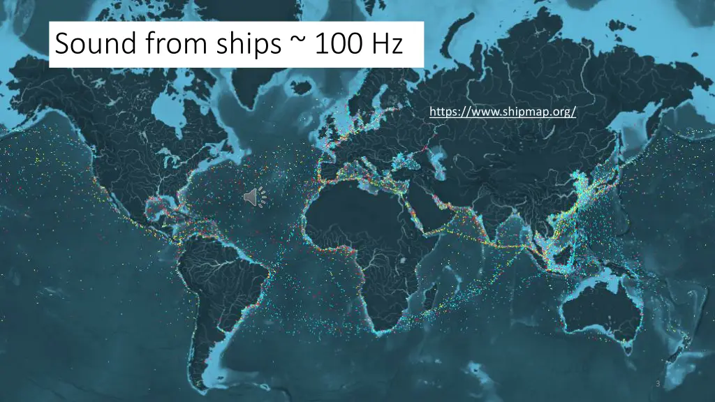 sound from ships 100 hz