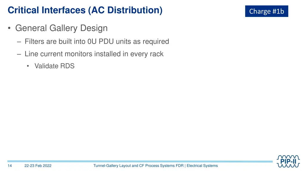 critical interfaces ac distribution 1