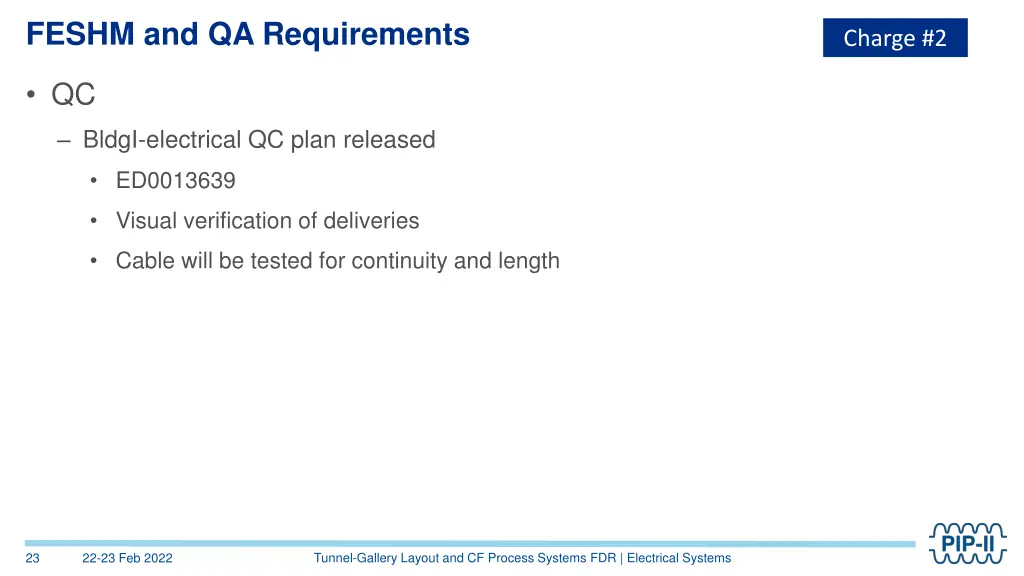 feshm and qa requirements 1