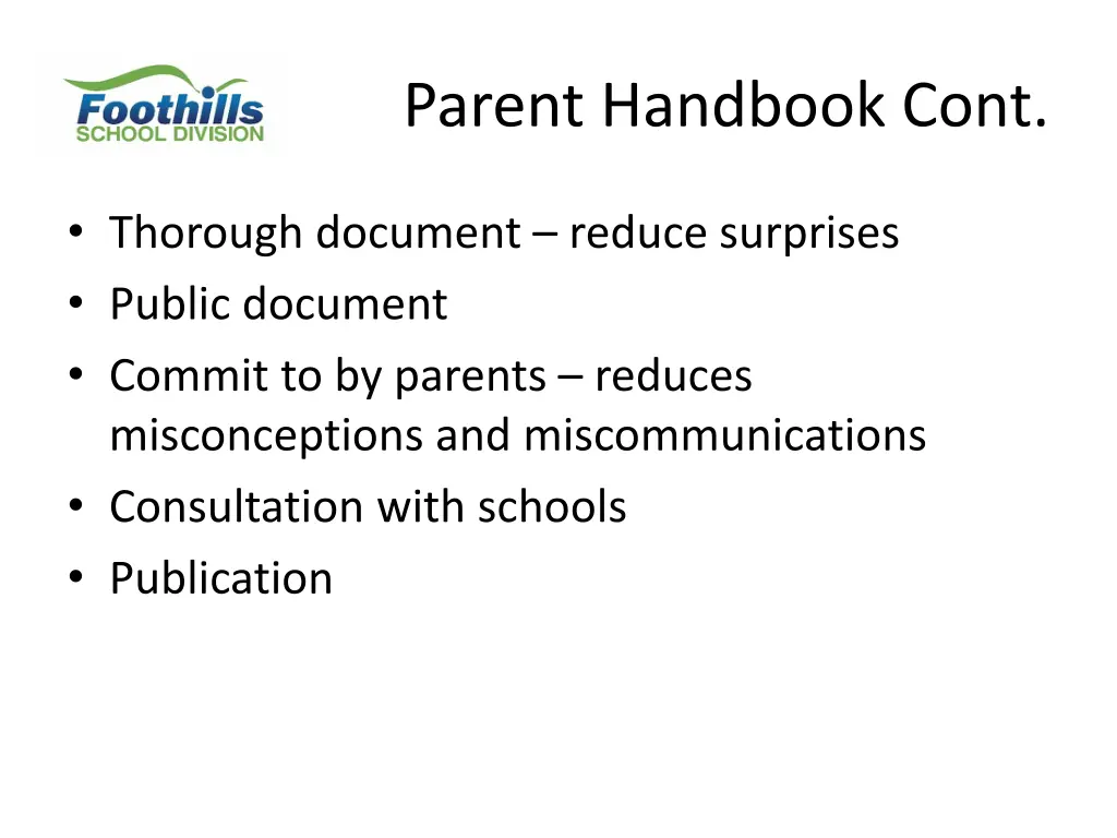 parent handbook cont