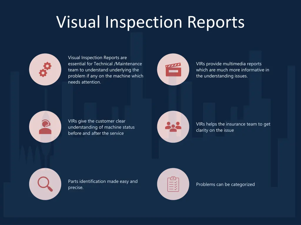 visual inspection reports