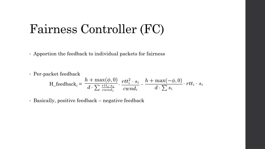 fairness controller fc 1