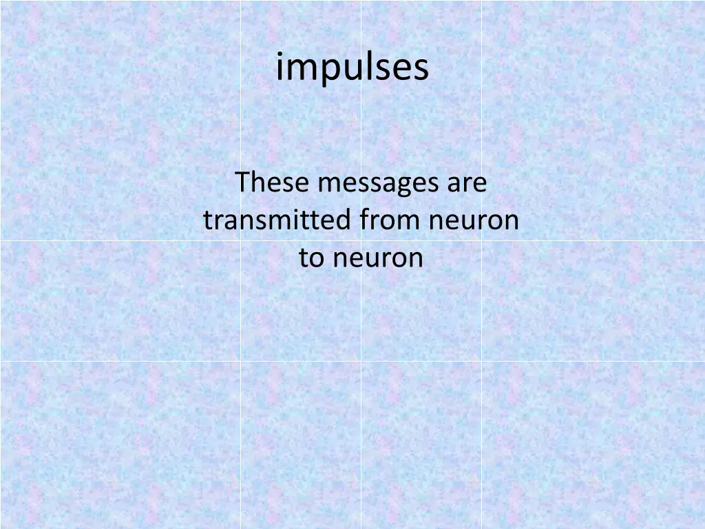 impulses