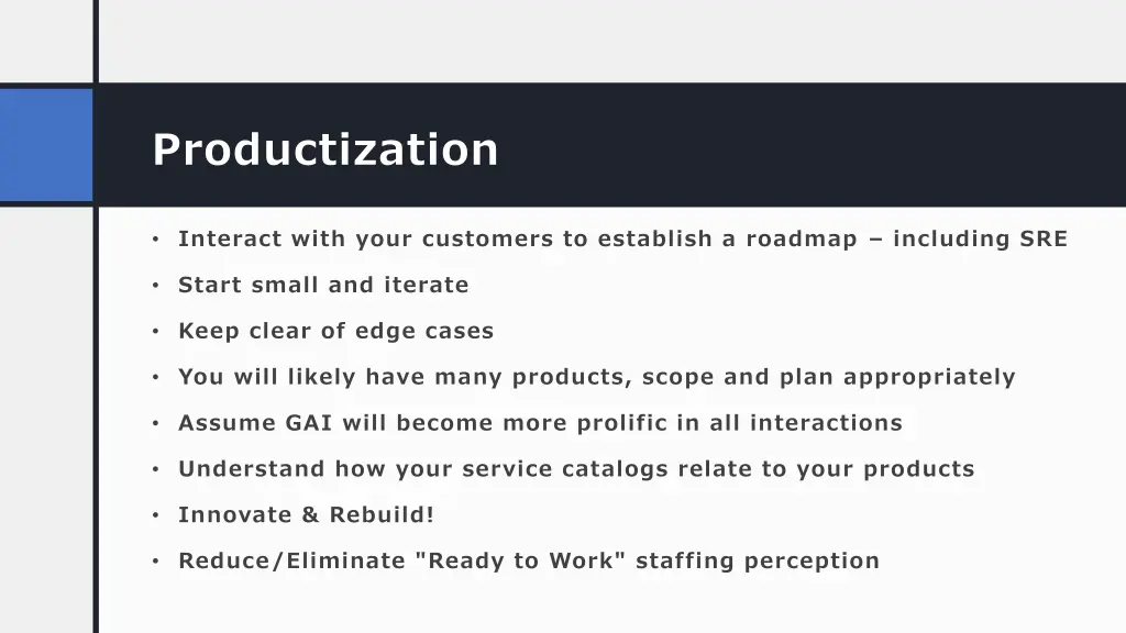 productization