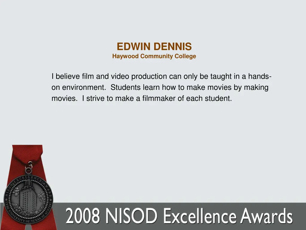 edwin dennis haywood community college