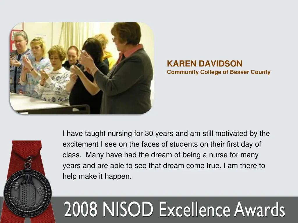 karen davidson community college of beaver county