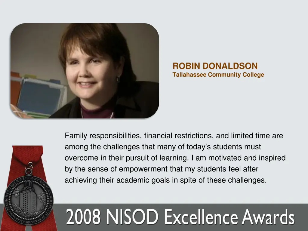 robin donaldson tallahassee community college