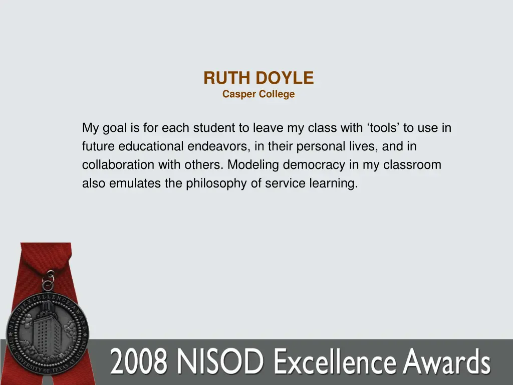 ruth doyle casper college