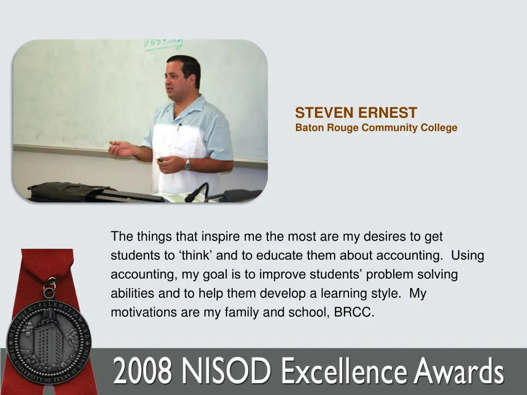 steven ernest baton rouge community college