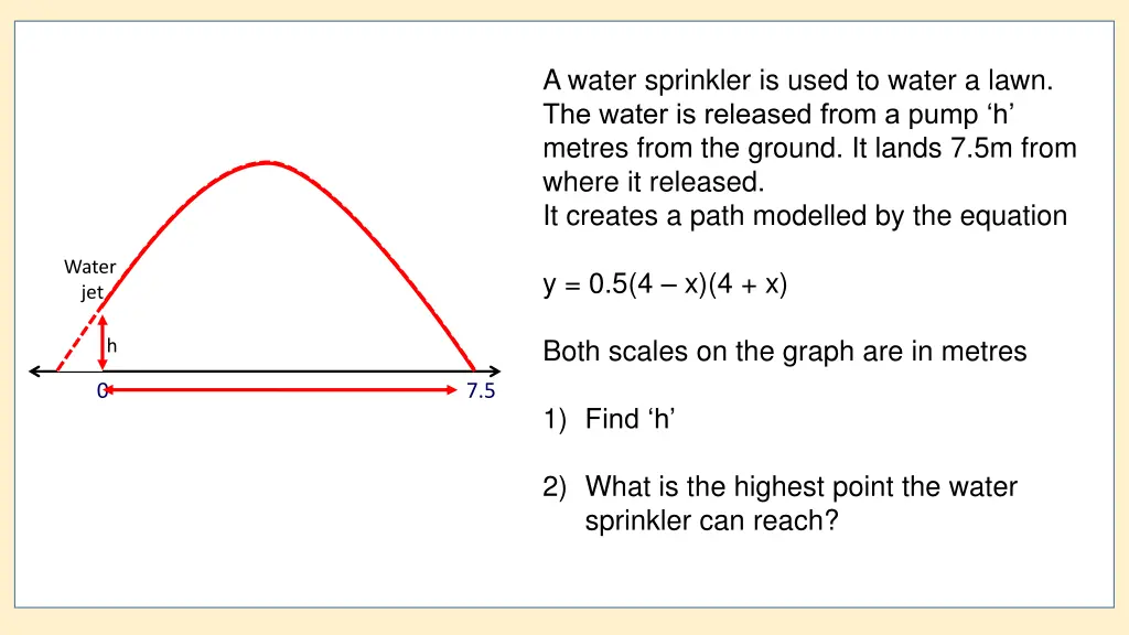 a water sprinkler is used to water a lawn 2