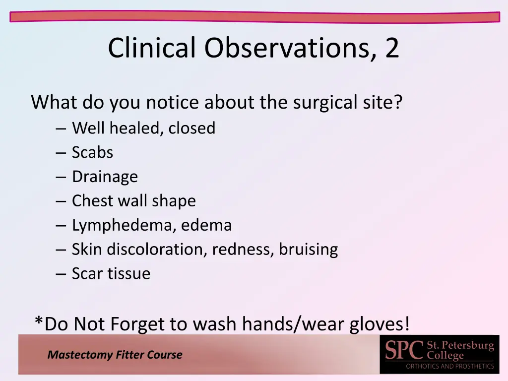 clinical observations 2