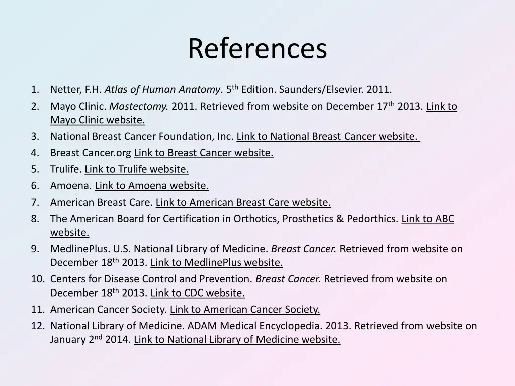 references