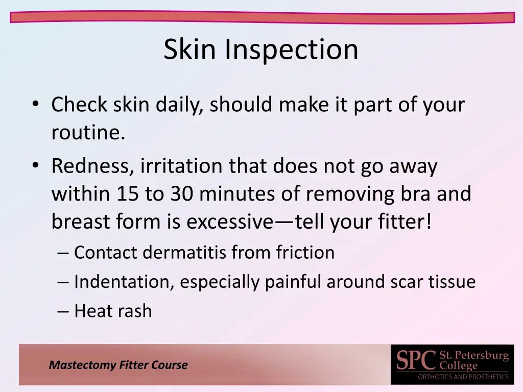 skin inspection