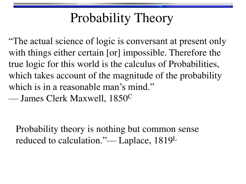 probability theory