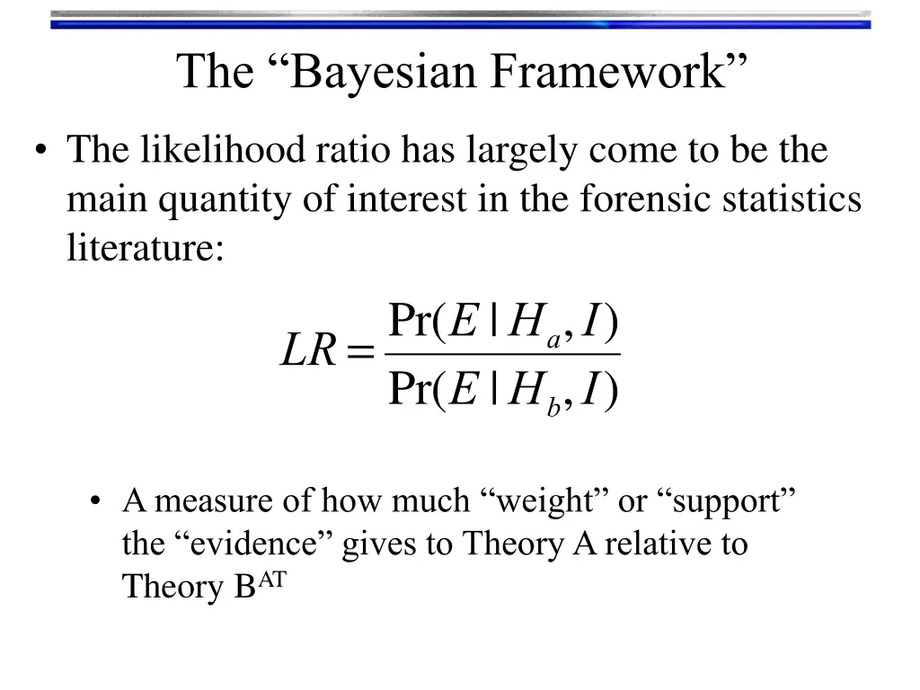 the bayesian framework 2