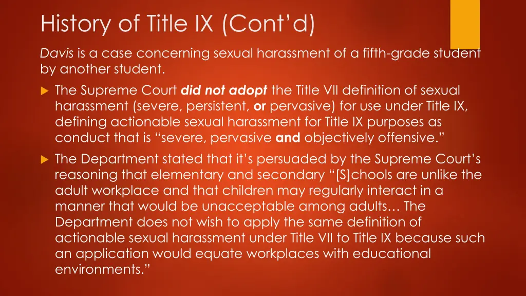 history of title ix cont d 1